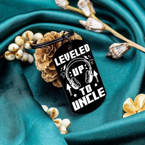 Promoted to Uncle Baby Announcement Gifts Uncles Gifts from Niece Nephew Keychain Best Uncles ever Gift Fathers Day Birthday Christmas for First Time New Uncle Kering in Saudi Arabia
