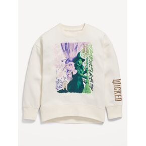 سويت شيرت برسوم جرافيكية للفتيات من Old Navy Universal Wicked™ - Creme De La Creme in Kuwait