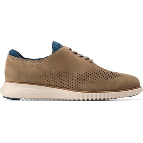 حذاء Cole Haan الرجالي Pinch Prep Penny Loafer، جلد سويدي سمسم/بطانة فضية، عرض 10.5 in Saudi Arabia