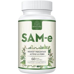 Kanacoufce 1100mg SAM-e (S-Adenosyl-L-Methionine), SAM e Supplement for Mood, Joint & Liver, 60 Tablets in Saudi Arabia
