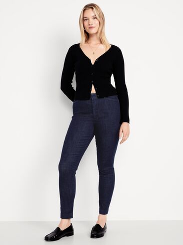 Old Navy High-Waisted Pixie Skinny Ankle Pants - Dark Wash in Kuwait