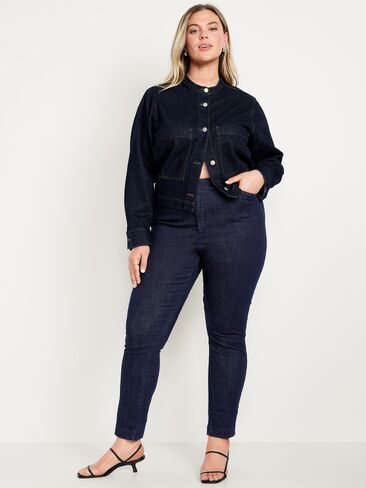 Old Navy High-Waisted Pixie Skinny Ankle Pants - Dark Wash in Kuwait