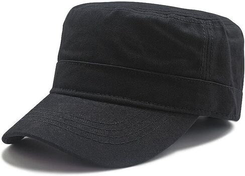 NZLTQO Oversize Flat Top Hat XXL Adjustable Big Head Hats Unisex Large Head Hats Cadet Cap 24.4"-26.7" in Saudi Arabia