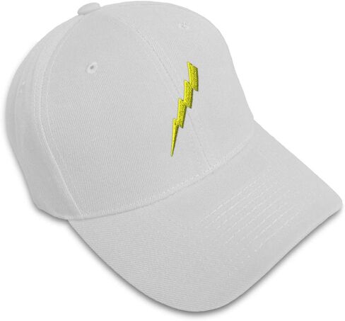Custom Baseball Cap Flash Lightning Bolt Embroidery Dad Hats for Men & Women in Saudi Arabia