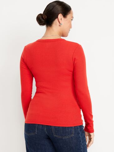 Old Navy Maternity Snug Crew-Neck T-Shirt - Amaryllis in Saudi Arabia