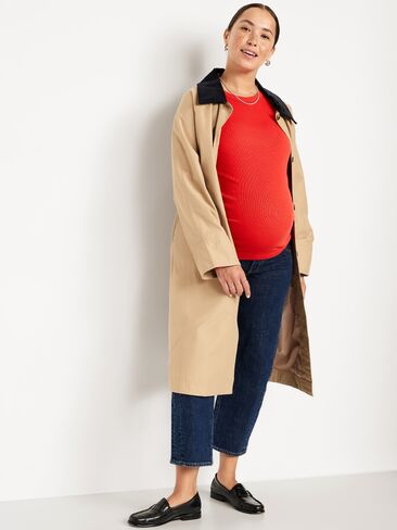 Old Navy Maternity Snug Crew-Neck T-Shirt - Amaryllis in Saudi Arabia