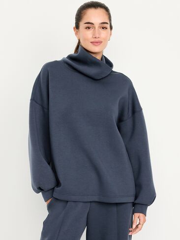 سترة من الصوف ذات الرقبة القمعية من Old Navy - DUSK NAVY in Kuwait