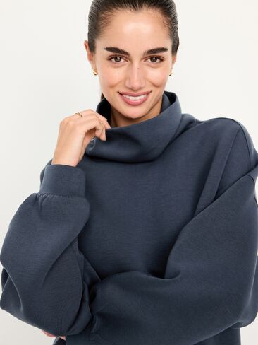 سترة من الصوف ذات الرقبة القمعية من Old Navy - DUSK NAVY in Kuwait