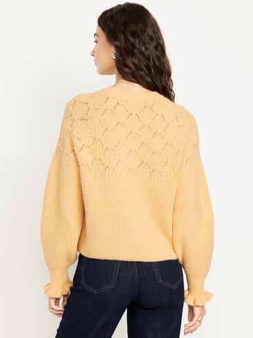 Old Navy Loose Crew-Neck Cropped Sweater - BETTER BATTER in Saudi Arabia
