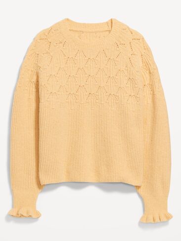 Old Navy Loose Crew-Neck Cropped Sweater - BETTER BATTER in Saudi Arabia