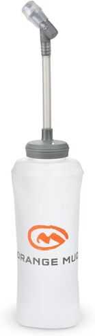 Orange Mud UltraFlask 600ml Soft Flask Hydration Bottle Running | Collapsible bottle, sport cap and hose, pocket fit, BPA-free anti-slosh design in Kuwait