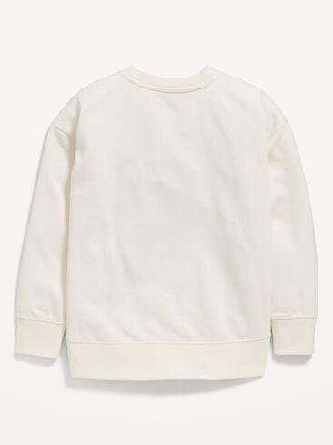 سويت شيرت برسوم جرافيكية للفتيات من Old Navy Universal Wicked™ - Creme De La Creme in Kuwait