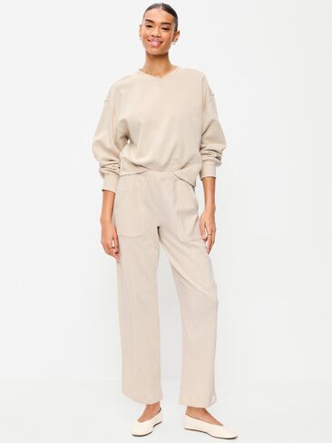 بنطال رياضي SoComfy متوسط ​​الارتفاع من Old Navy - Wish Bone in Saudi Arabia