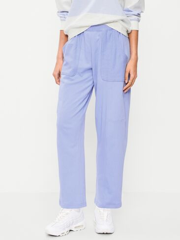 بنطال رياضي ذو خياطة متوسطة الارتفاع من Old Navy - زهرة الكتان in Saudi Arabia