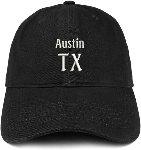 متجر الملابس العصرية Austin TX قبعة بيسبول قطنية ناعمة منخفضة المظهر in Saudi Arabia