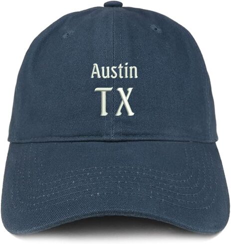 متجر الملابس العصرية Austin TX قبعة بيسبول قطنية ناعمة منخفضة المظهر in Saudi Arabia
