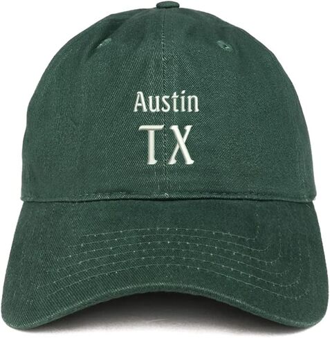 متجر الملابس العصرية Austin TX قبعة بيسبول قطنية ناعمة منخفضة المظهر in Saudi Arabia