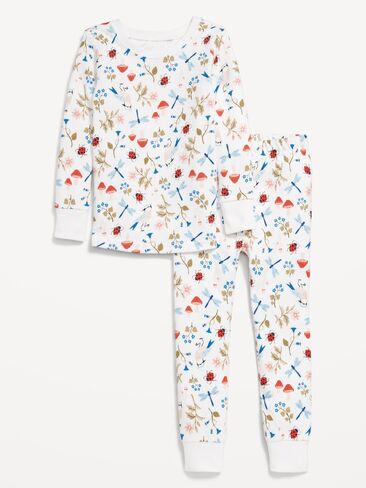 Old Navy Old Navy x Lovevery Snug-Fit Printed Pajama for Toddler & Baby - Wild Flowers in Kuwait