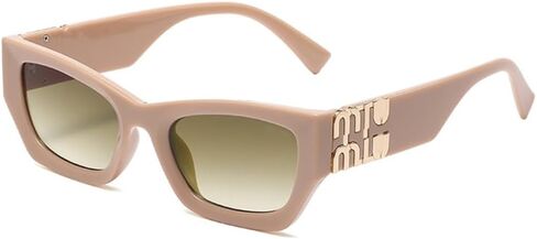 MTZJH Sunglasses Retro Glasses Women Vintage Travel Small Rectangle Sun Glasses Female Eyewear in Saudi Arabia