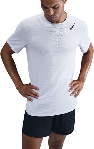 قميص الجري AeroSwift Dri-FIT ADV بأكمام قصيرة من Nike للرجال مقاس كبير in Saudi Arabia