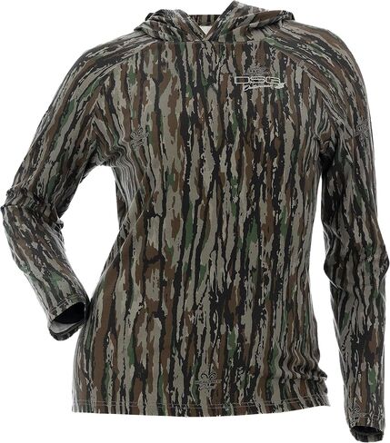 DSG Outerwear Women’s Bamboo Hooded Shirt – Long Sleeve, UPF 30+ Sun Protection, Lightweight Performance Hoodie in Saudi Arabia
