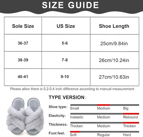 Women's Fuzzy Slippers Open Toe Plush House Shoes Soft Indoor Cozy Slide Sandals with Faux Fur Comfortable Warm Home Slides in Saudi Arabia