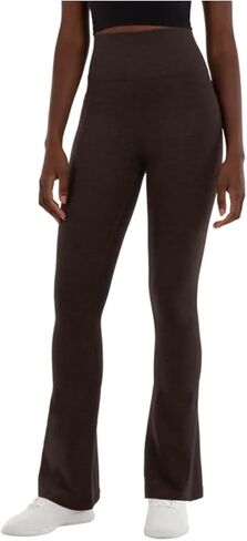 Kirkland Signature Women's Stretch Brushed Mini Flare Yoga Pant with Pockets in Saudi Arabia
