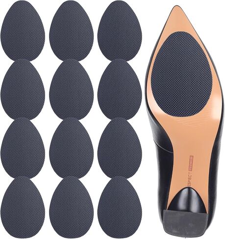 Non Slip Shoe Pads,Shoe Bottom Grip Anti Slip Silica Gel Self Adhesive Anti Slip Sole Protector for Heels (Beige 8pcs) in Saudi Arabia