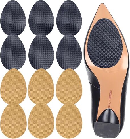 Non Slip Shoe Pads,Shoe Bottom Grip Anti Slip Silica Gel Self Adhesive Anti Slip Sole Protector for Heels (Beige 8pcs) in Saudi Arabia