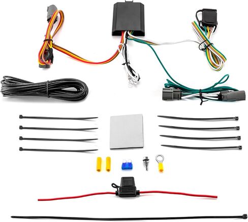 سرج أسلاك مقطورة مخصص بأربعة اتجاهات من WeiSen متوافق مع 2021-2024 Bronco W/LED Taillight، مجموعة أدوات أسلاك وصلة السحب تناسب Ford Bronco in Kuwait
