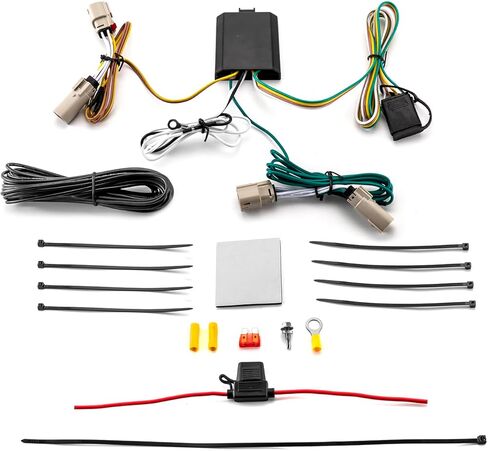 سرج أسلاك مقطورة مخصص بأربعة اتجاهات من WeiSen متوافق مع 2021-2024 Bronco W/LED Taillight، مجموعة أدوات أسلاك وصلة السحب تناسب Ford Bronco in Kuwait