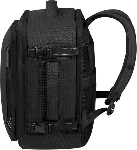 American Tourister Take2Cabin Pro Ryanair/Wizz Air/Vueling Cabin Bag (40 x 30 x 20 cm, 26.5 L, 0.60 kg) - Underseat Hand Luggage, Aeroplane Backpack S/M Underseat - Black (Flash Black) in Saudi Arabia