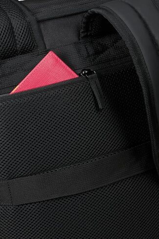 American Tourister Take2Cabin Pro Ryanair/Wizz Air/Vueling Cabin Bag (40 x 30 x 20 cm, 26.5 L, 0.60 kg) - Underseat Hand Luggage, Aeroplane Backpack S/M Underseat - Black (Flash Black) in Saudi Arabia
