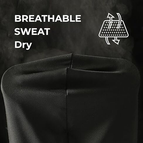 2pcs Ultra-Comfortable Balaclava Face Mask - Breathable 4-Way Stretch Technology for Running, Cycling, Skiing All-Season Black Performance Mask in Saudi Arabia