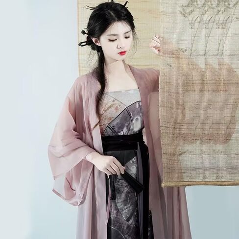 Hanfu Dress Women Chinese Traditional Ancient Hanfu Dress Female Stage Performance Cosplay Costumes in Saudi Arabia