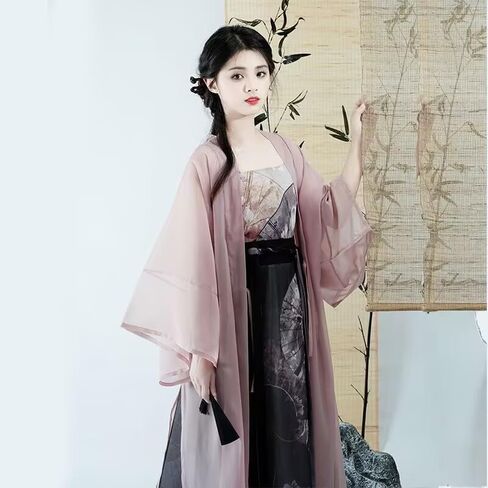 Hanfu Dress Women Chinese Traditional Ancient Hanfu Dress Female Stage Performance Cosplay Costumes in Saudi Arabia