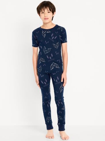 Old Navy Messi™ Gender-Neutral Snug-Fit Graphic Pajama Set for Kids - In the Navy in Saudi Arabia
