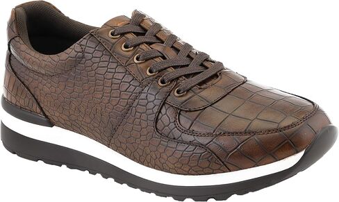 Sio Maverick and Ryder - Men's Sneakers, Low Top and High Top Sneaker Boots - Casual Crocodile Print Sneakers for Men, Stylish Fashion Sneakers for Men in Saudi Arabia