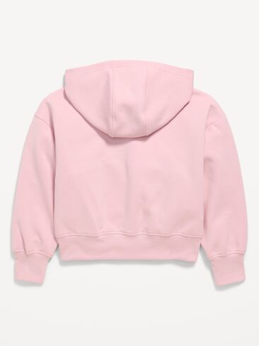 هودي بغطاء رأس من الصوف الديناميكي كبير الحجم بسحاب كامل للفتيات من Old Navy - FAIRYTALE ROSE in Kuwait