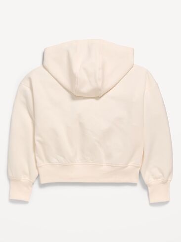 هودي بغطاء رأس من الصوف الديناميكي كبير الحجم بسحاب كامل للفتيات من Old Navy - Creme De La Creme in Saudi Arabia