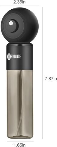 STYLANCE Cordless Mini Nano Mister, Handheld Portable Facial Mist Sprayer,Type-C Rechargeable for Barbers, Salon, Home Use,120ML Visual Water Tank in Saudi Arabia