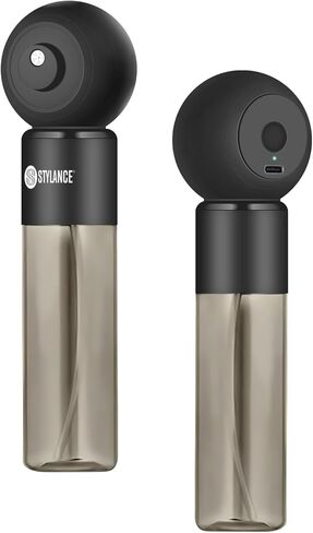 STYLANCE Cordless Mini Nano Mister, Handheld Portable Facial Mist Sprayer,Type-C Rechargeable for Barbers, Salon, Home Use,120ML Visual Water Tank in Saudi Arabia