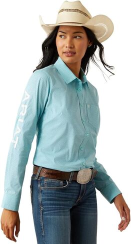 قميص Ariat Kirby النسائي بأزرار سفلية in Saudi Arabia