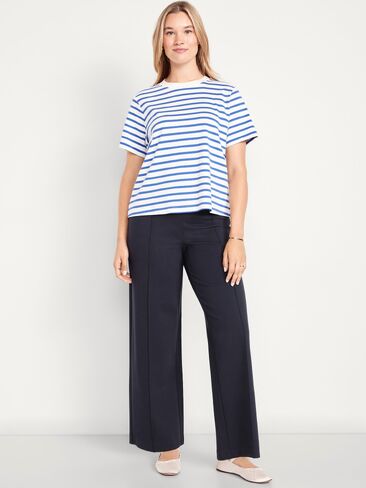 Old Navy Extra High-Waisted Stevie Wide-Leg Pants - Navy Captain in Saudi Arabia