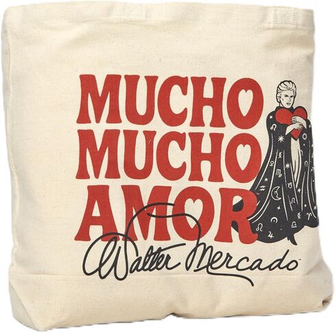 Walter Mercado Tote Bag, 100% Cotton Canvas, Eco-Friendly, Limited-Edition Design, Durable in Saudi Arabia