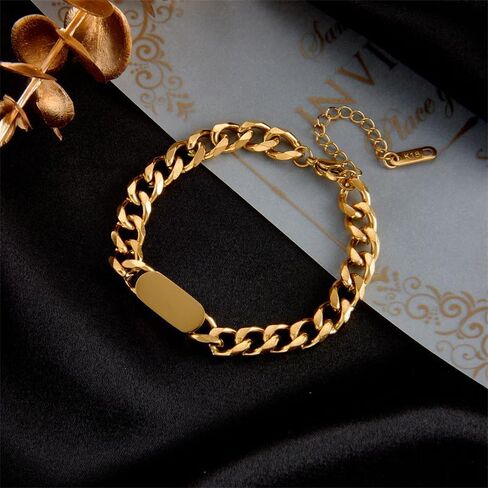 Vintage Golden Bracelets Fashionable Adjustable Punk Charm Bracelets For Women Birthday Jewelry Gift in Saudi Arabia