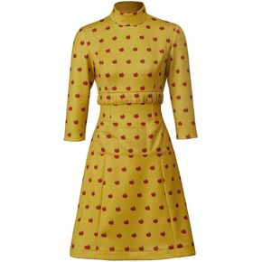 MyheroCos Mrs. Fox Cosplay Costume Women's Fancy Dress with Pocket in Saudi Arabia