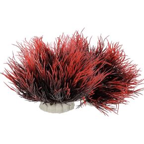 2pcs Aquarium Plants Decorations Fish Tank Decorations Artificial Fish Tank Plants Plastic Fish Tank Accessories Small Large Aquarium Decorations Plastic Artificial Plant(Green) in Kuwait