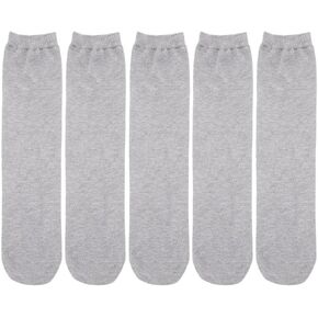 جورب Sanfly المبتور، 5 قطع من الجوارب الاصطناعية، ناعم ومسامي ومرن للغاية أسفل الركبة، جوارب قطنية واقية in Kuwait