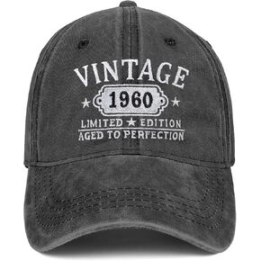 هدايا عيد الميلاد الخامس والستين للنساء والرجال قبعة بيسبول كلاسيكية عام 1960 أفكار هدايا ذات مغزى in Kuwait